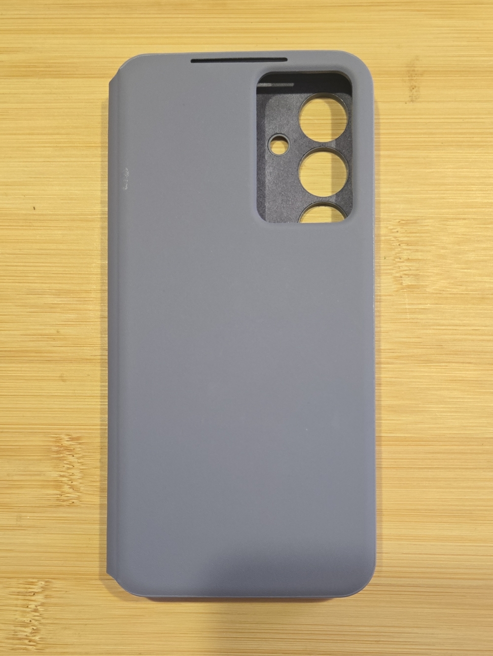 Samsung S24+ Matte Gray Silicone Phone Case with Camera Cutouts - NEW